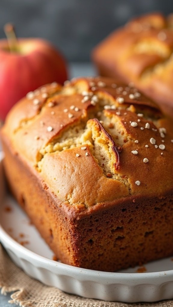 Apple Cinnamon Fall Harvest Loaves