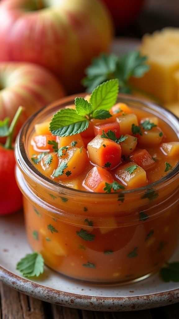 Tangy Apple Salsa for Autumn Meals