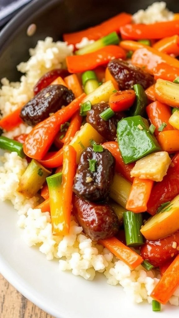 Yummy Blackstone Vegetable Stir Fry