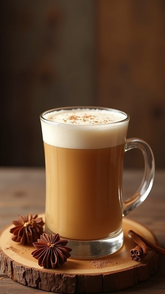 Chai Latte with Spiced Honey