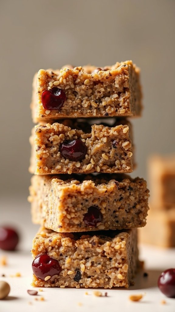 Chia Seed Breakfast Energy Bars