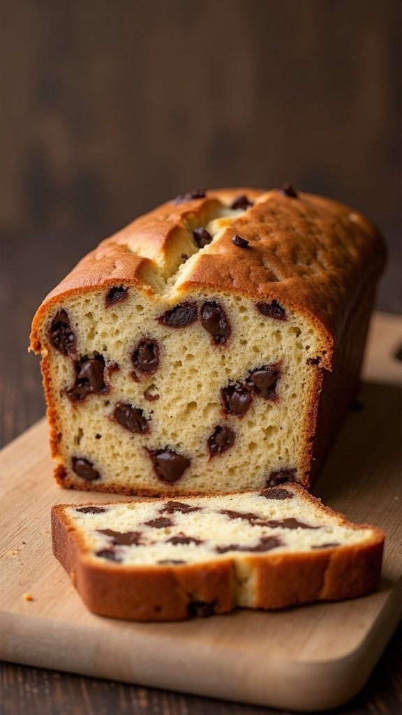 Chocolate Chip Dessert Bread Surprise