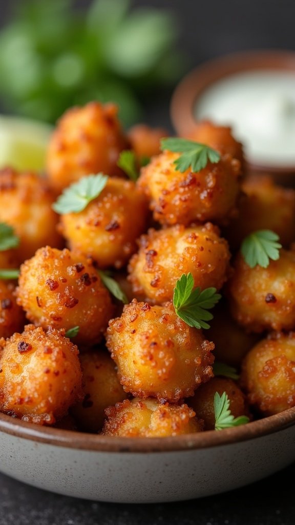 Crispy Chickpea Bites for Game Night