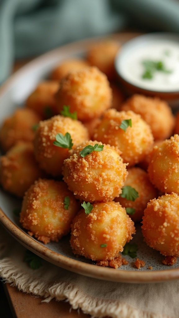 Crispy Chickpea Bites for Game Night