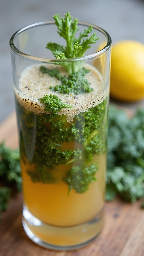 Detoxifying Kale and Quinoa Brew