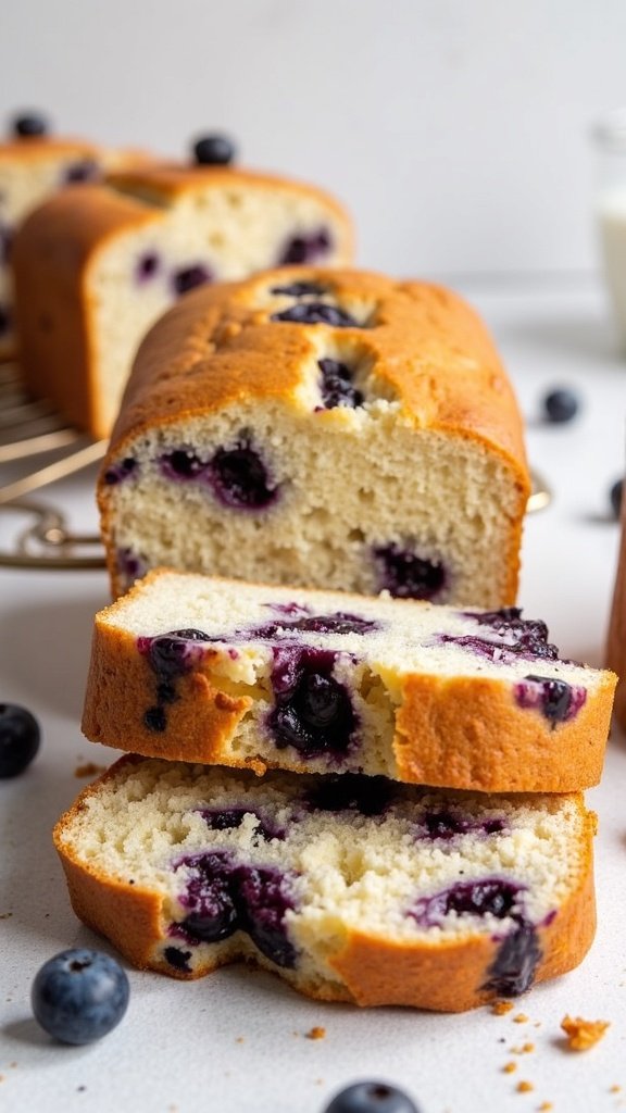 Gluten-Free Blueberry Morning Breads