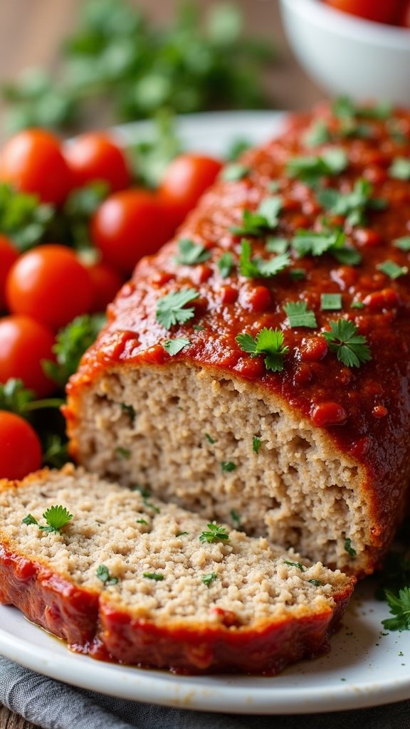Healthy Turkey Meatloaf for Meal Prep