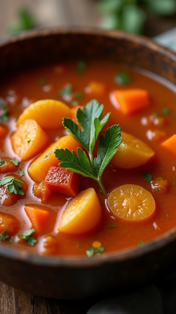 Hearty Root Vegetable Winter Soup