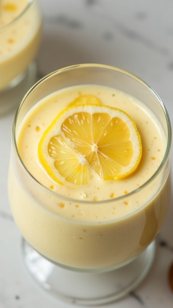 Yummy Lemon Cream Chia Pudding