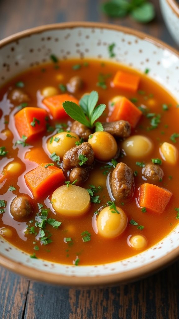 Low-Carb Crockpot Vegetable Soup