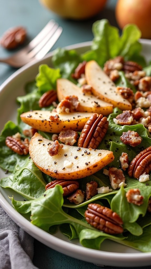 Pear Pecan Fall Salad