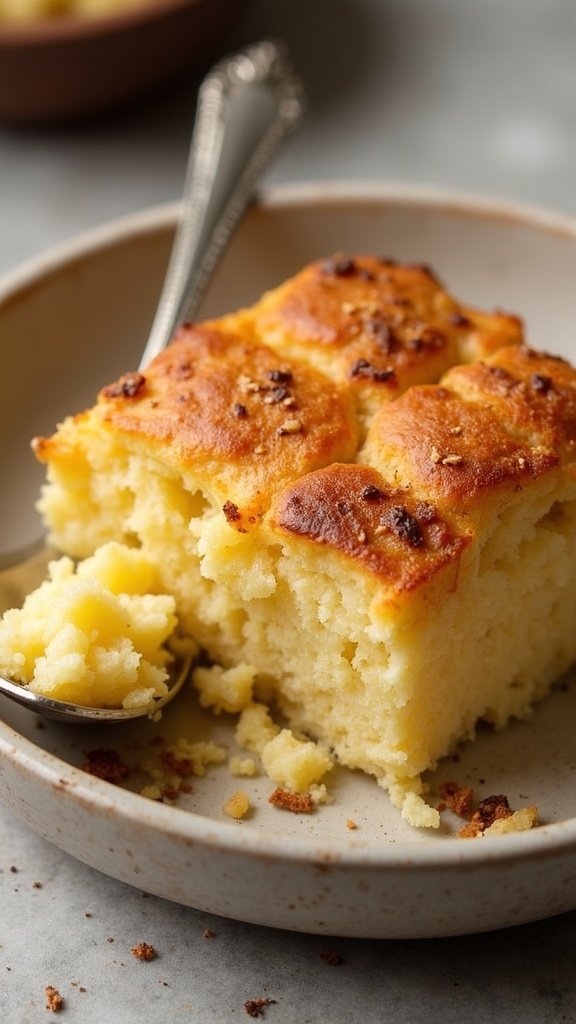Savory Bread Pudding From Stale Loaves