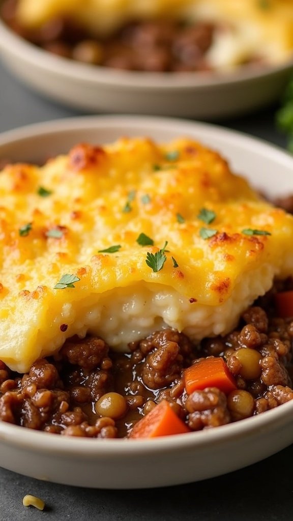 Savory Ground Beef Shepherd's Pie