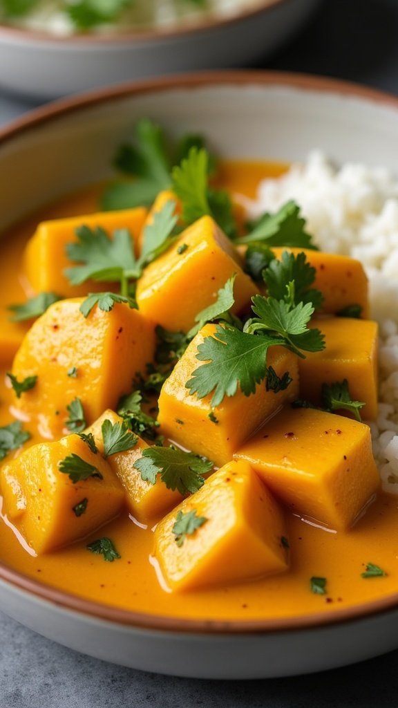Yummy Slow Cooker Chicken Pumpkin Curry