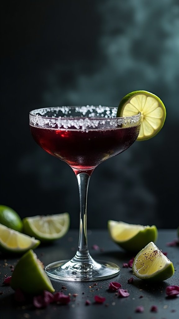 Spooky Black Magic Margaritas