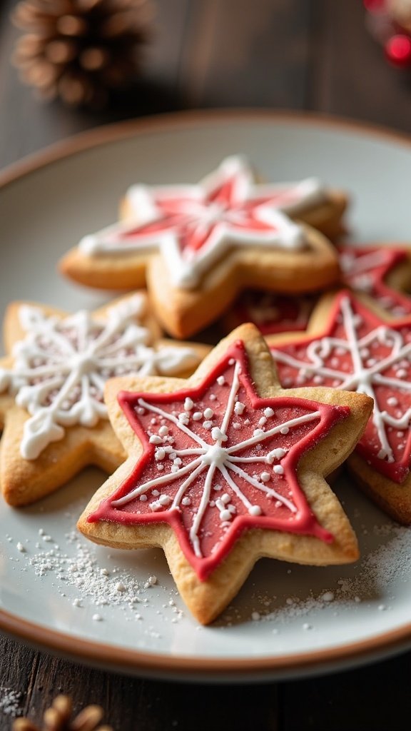 Sugar Cookies Perfect for Santa's Plate