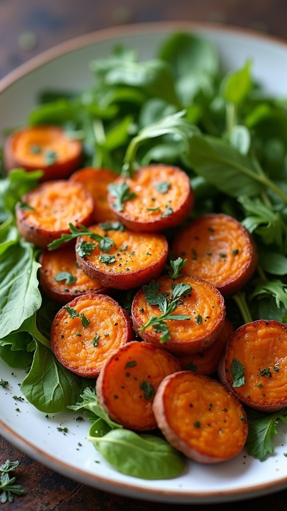 Sweet Potato Arugula Combo
