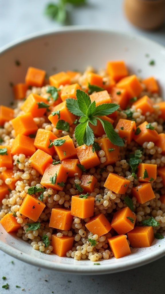 Wholesome Sweet Potato Quinoa Bowl Recipe