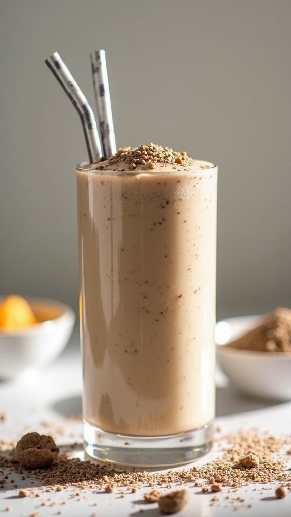 Vegan Chia Seed Protein Smoothie