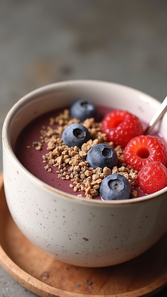 Vegan Chia Smoothie Bowl Treat