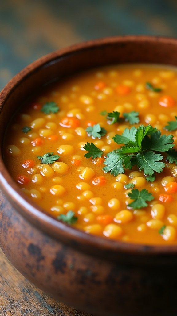 Vegan Lentil Soup: Slow Cooker Style