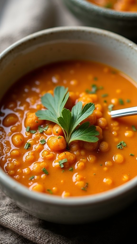 Vegan Lentil Soup for Meal Prep