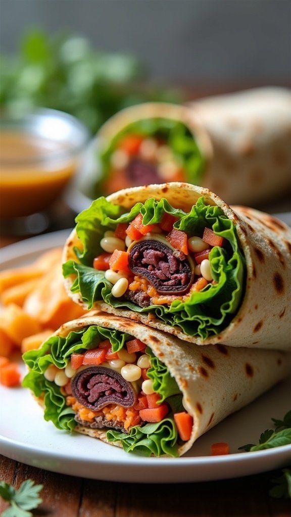 Vegan Wraps: Lunch Made Easy