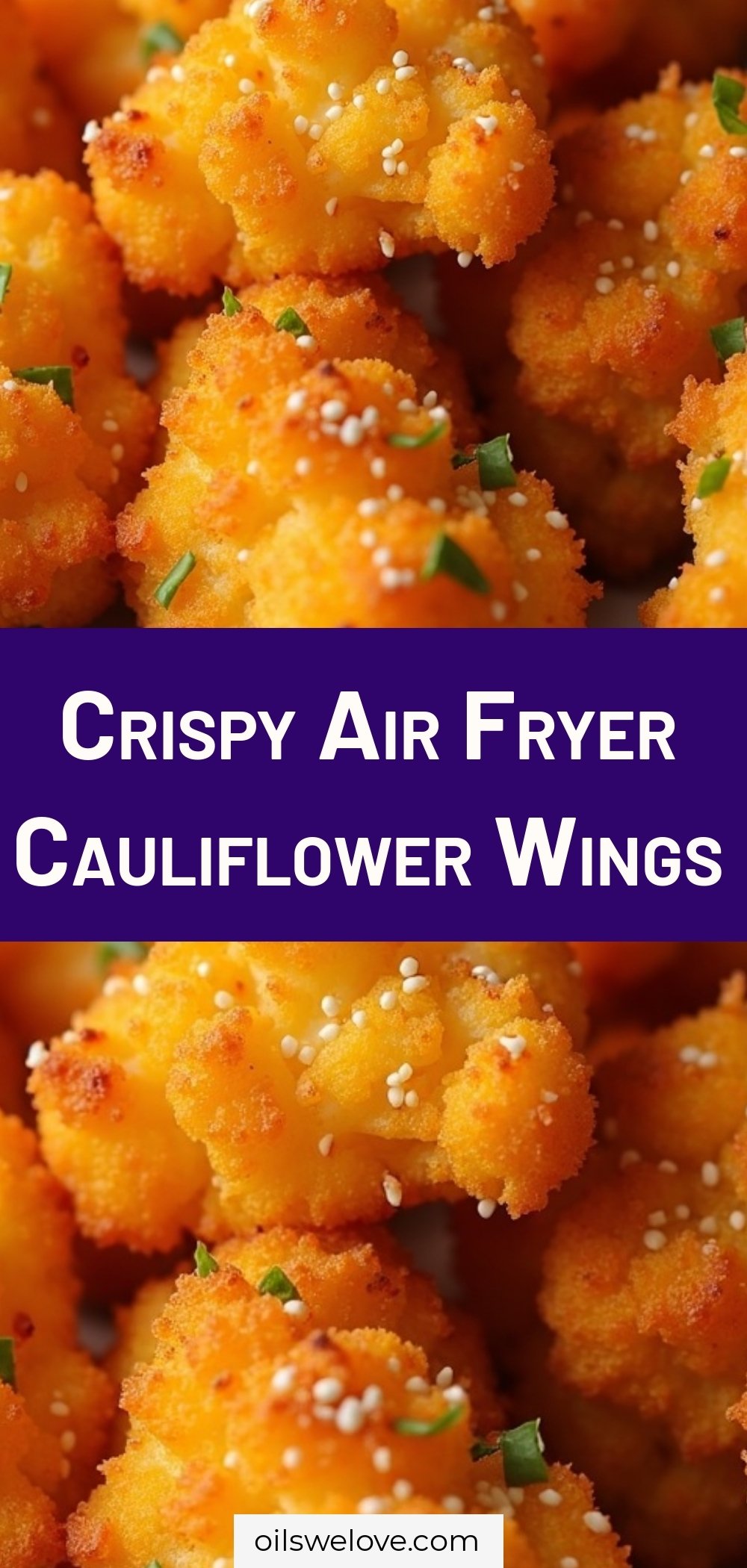 Crispy Air Fryer Cauliflower Wings