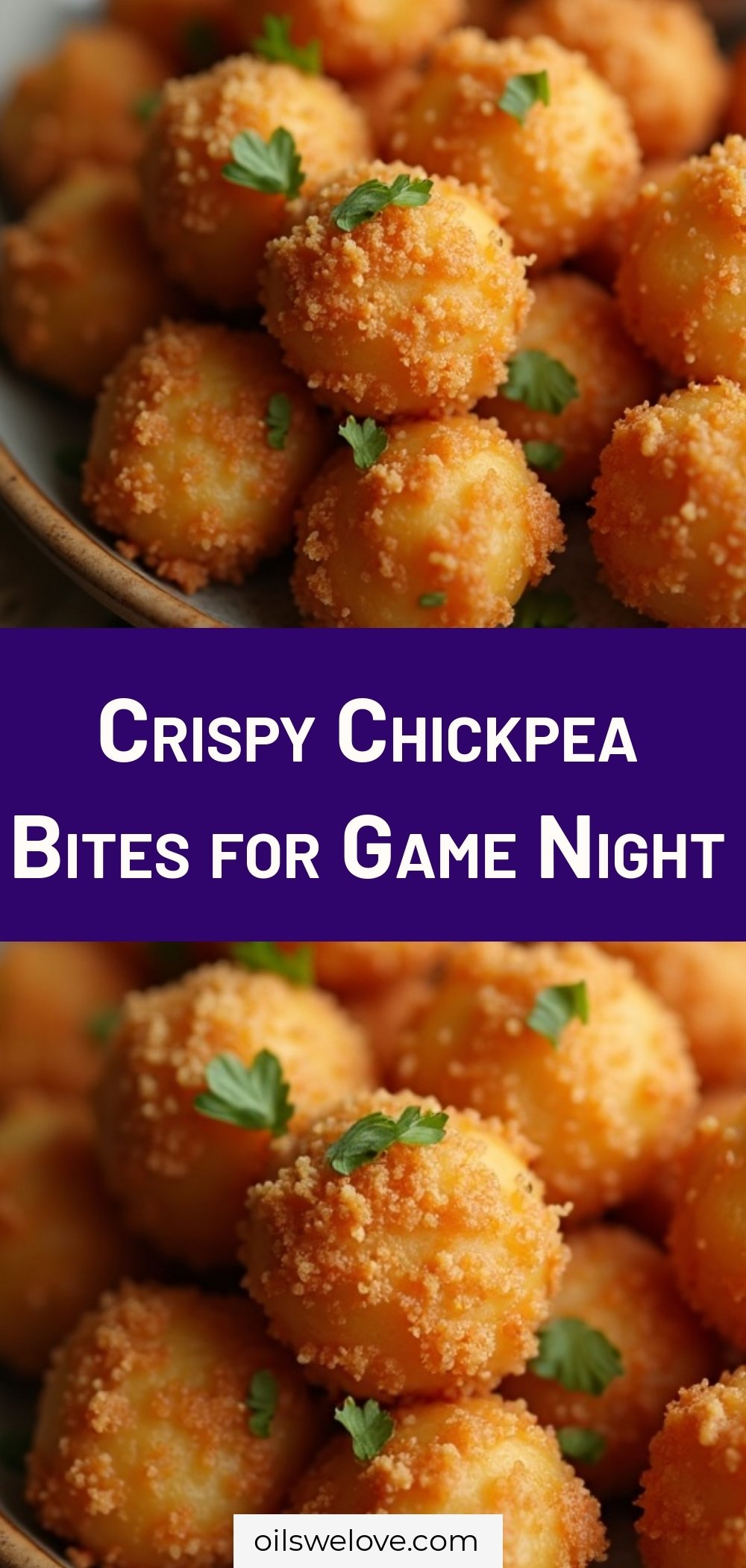Crispy Chickpea Bites for Game Night