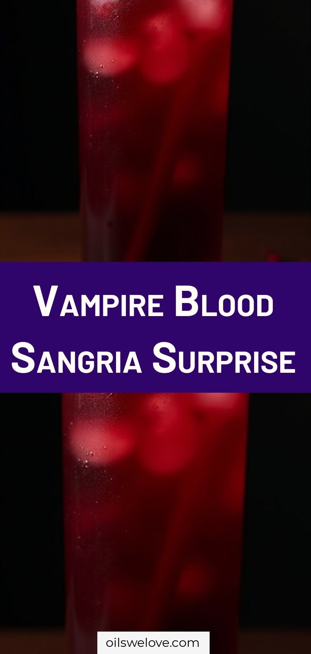 Vampire Blood Sangria Surprise