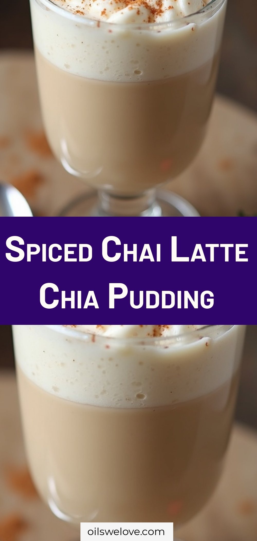Spiced Chai Latte Chia Pudding