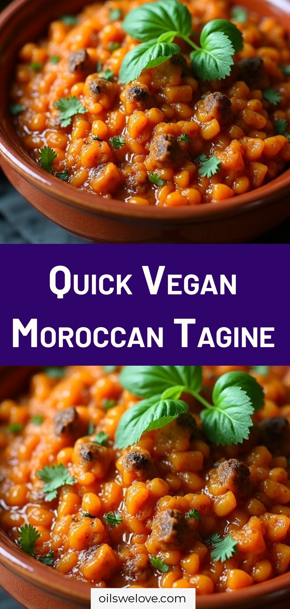 Quick Vegan Moroccan Tagine
