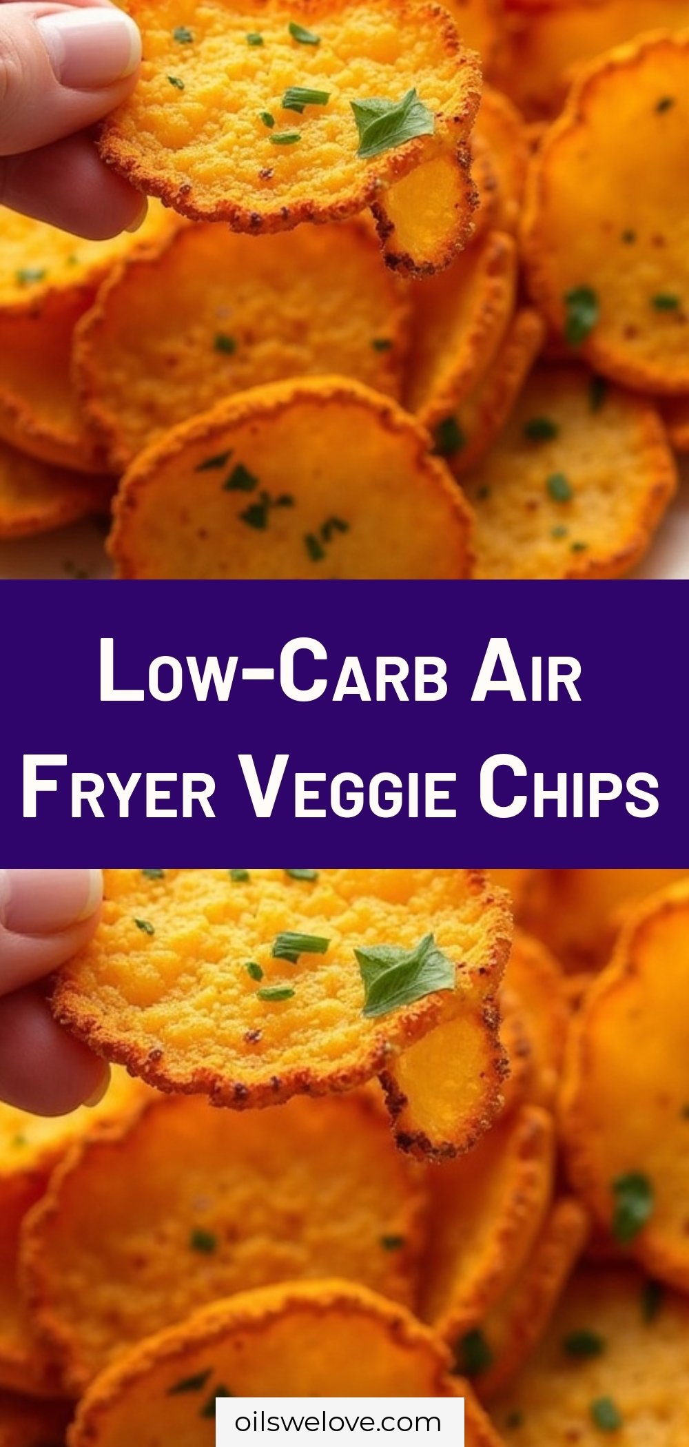 Low-Carb Air Fryer Veggie Chips