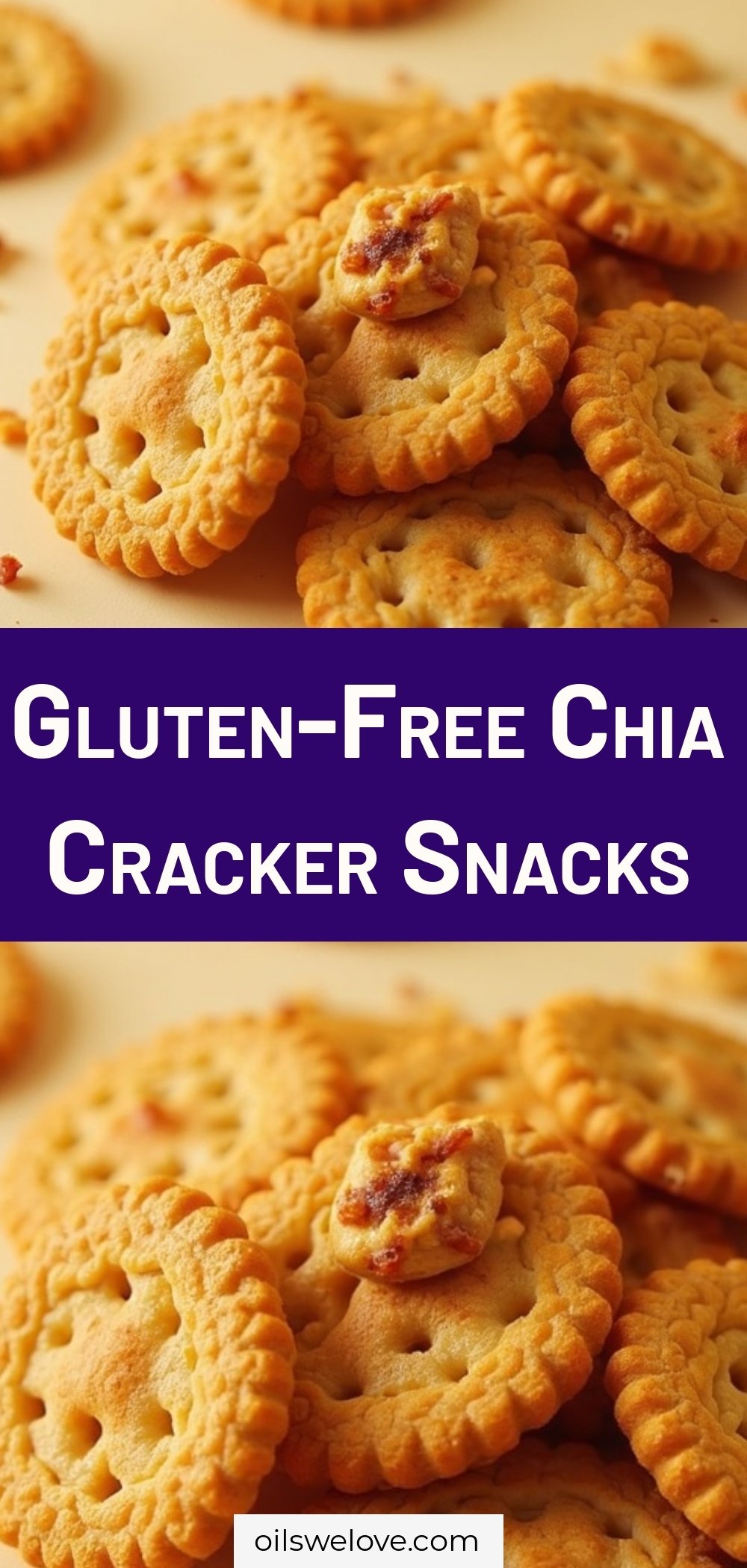 Gluten-Free Chia Cracker Snacks