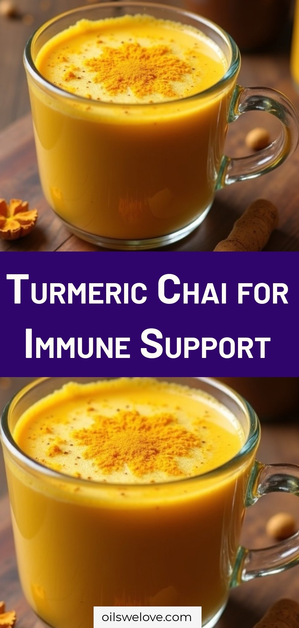 Turmeric Chai for Immune Support