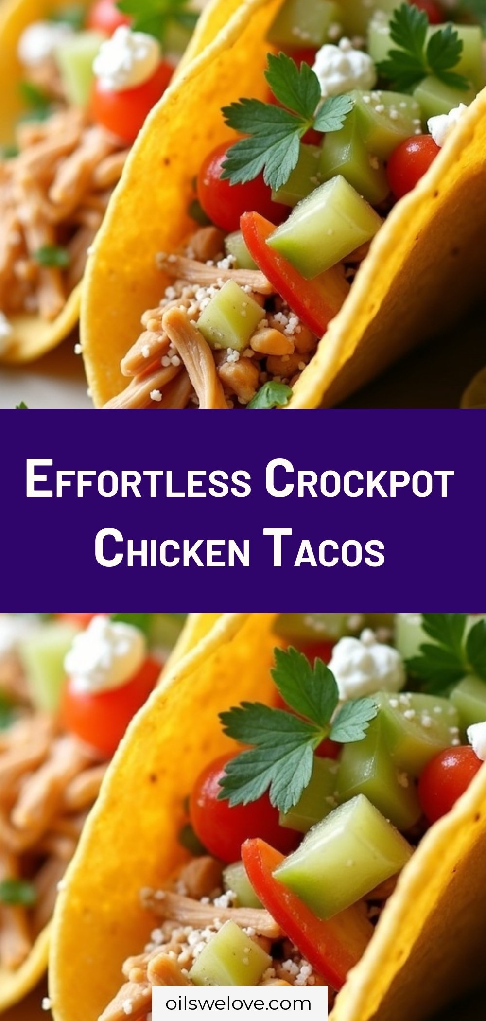 Effortless Crockpot Chicken Tacos