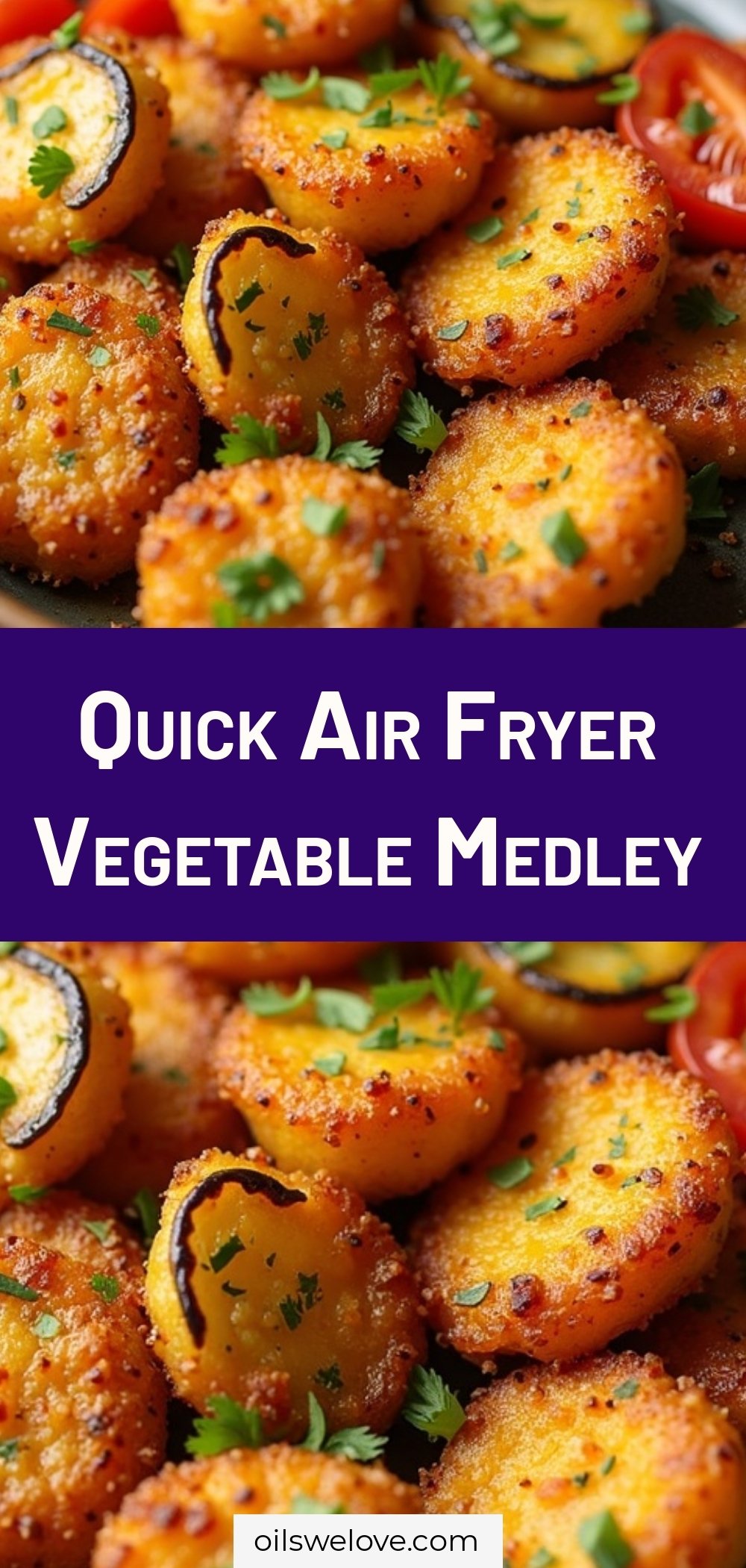 Quick Air Fryer Vegetable Medley