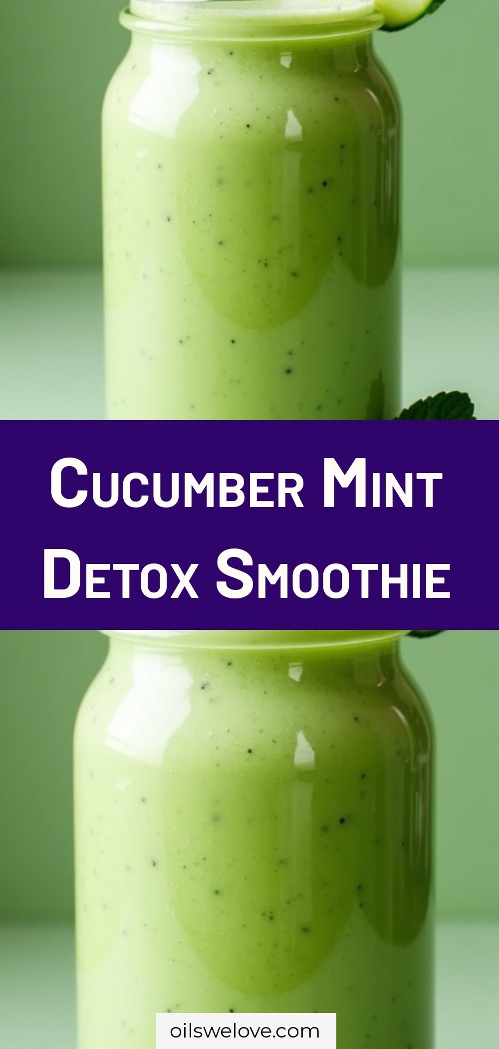Cucumber Mint Detox Smoothie