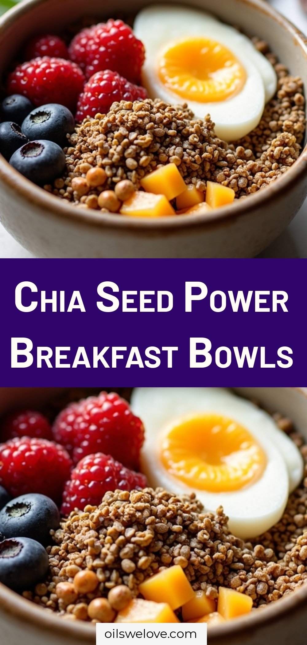 Chia Seed Power Breakfast Bowls