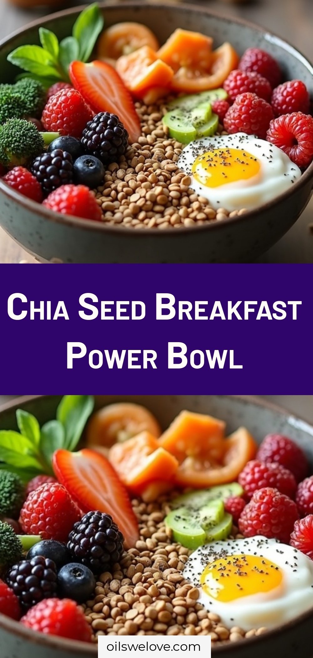 Chia Seed Breakfast Power Bowl