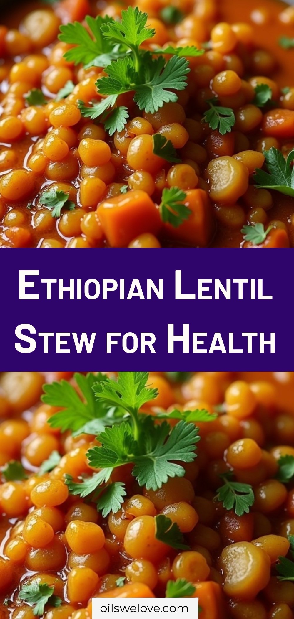 Ethiopian Lentil Stew for Health