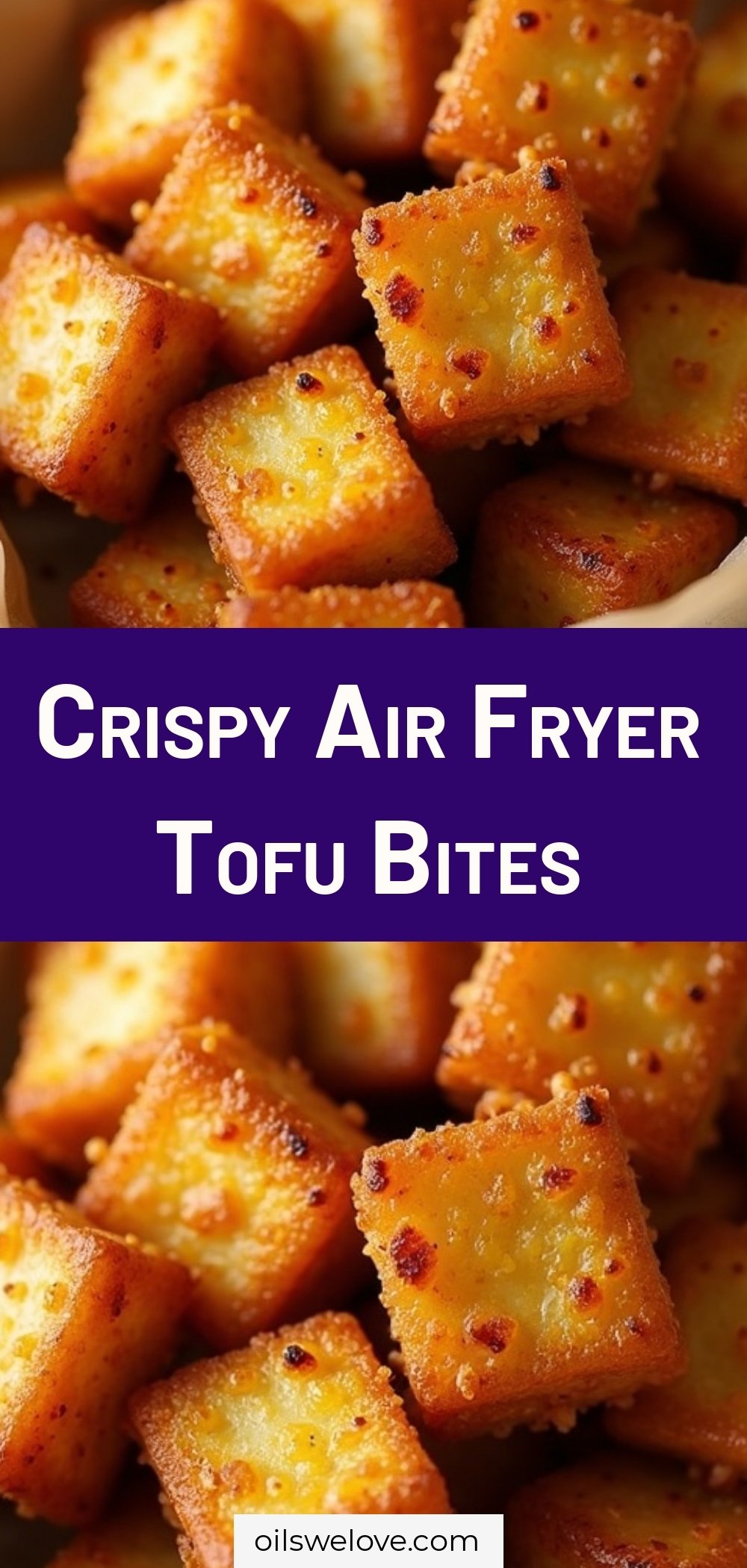 Crispy Air Fryer Tofu Bites