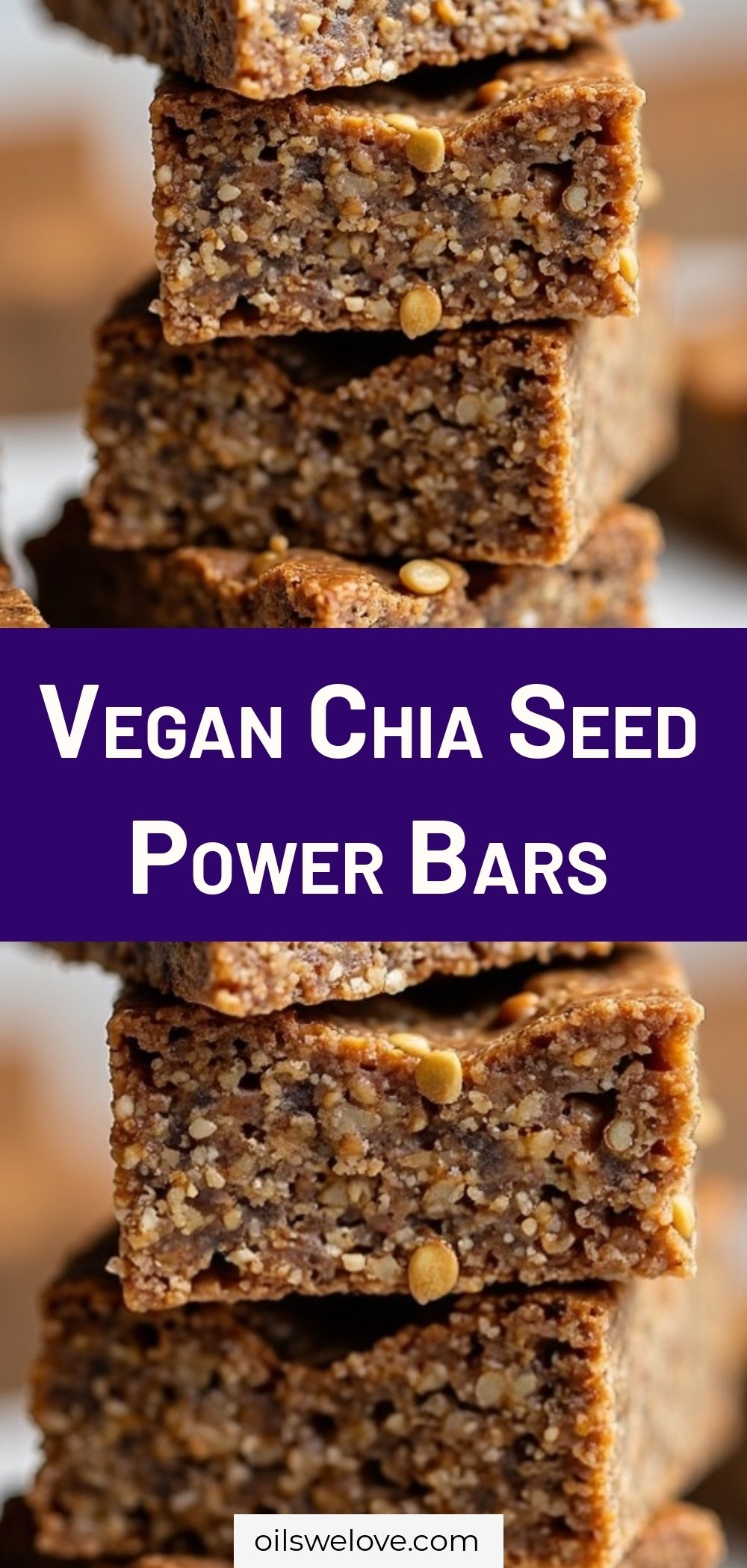 Vegan Chia Seed Power Bars