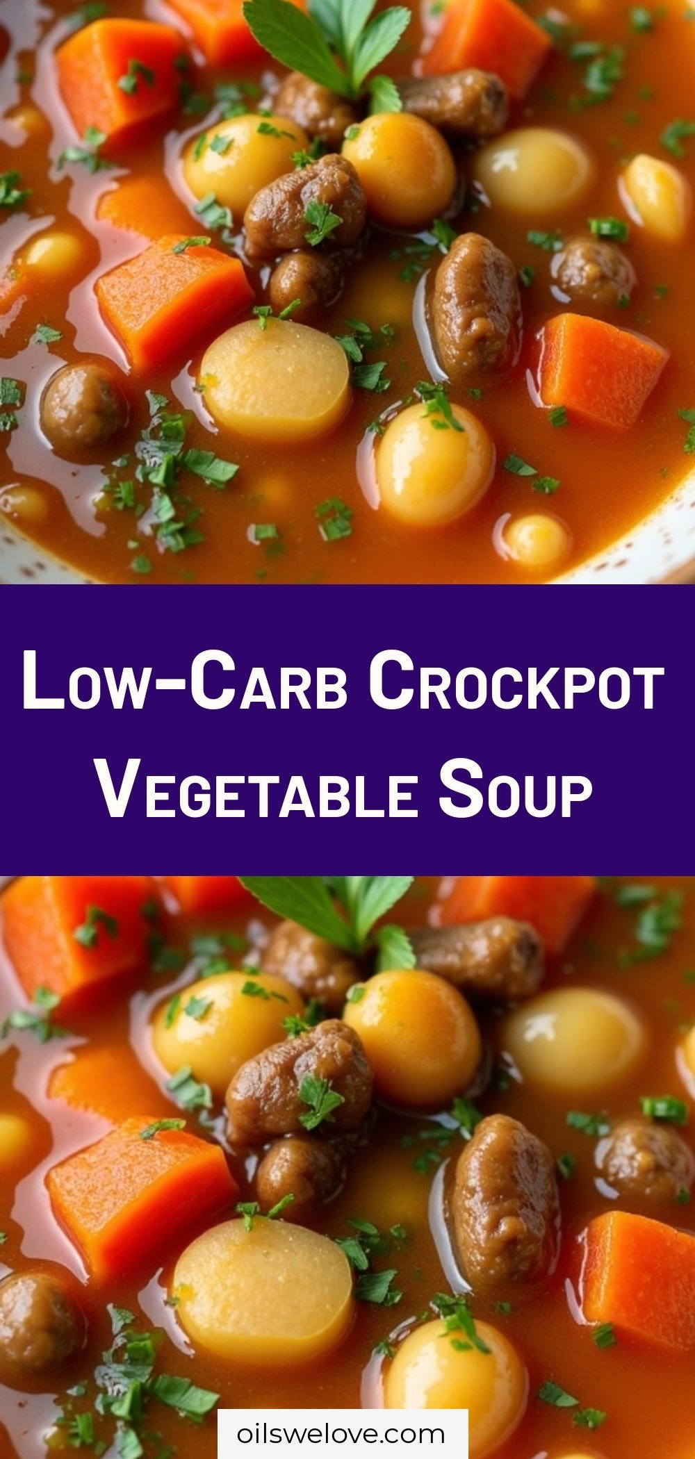 Low-Carb Crockpot Vegetable Soup