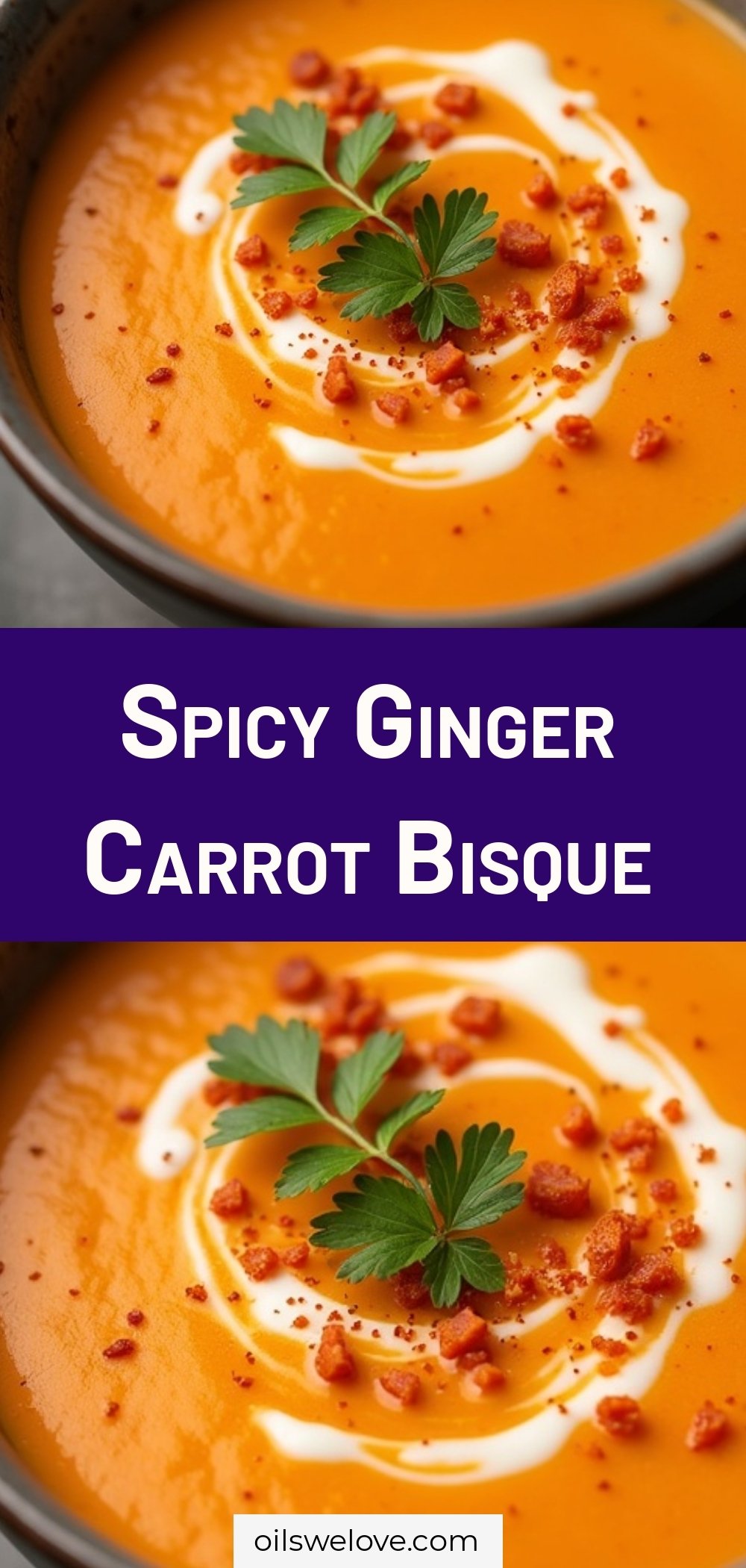 Spicy Ginger Carrot Bisque