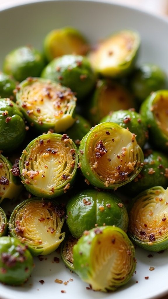 Balsamic Brussels Sprouts Crunch