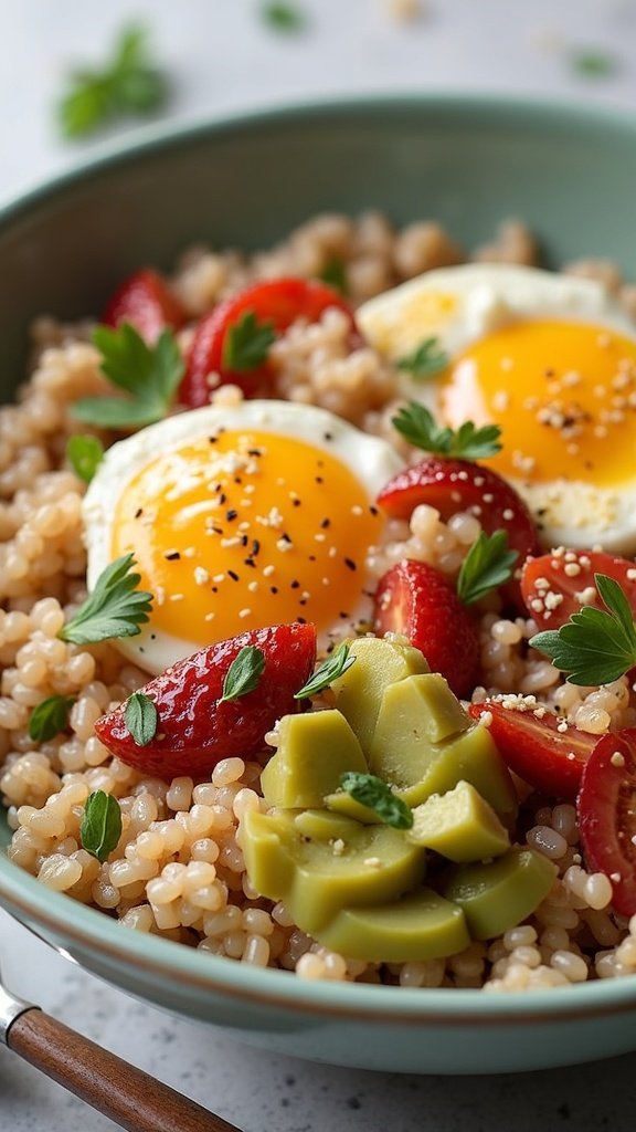 Brown Rice Breakfast Bowls: Start Fresh
