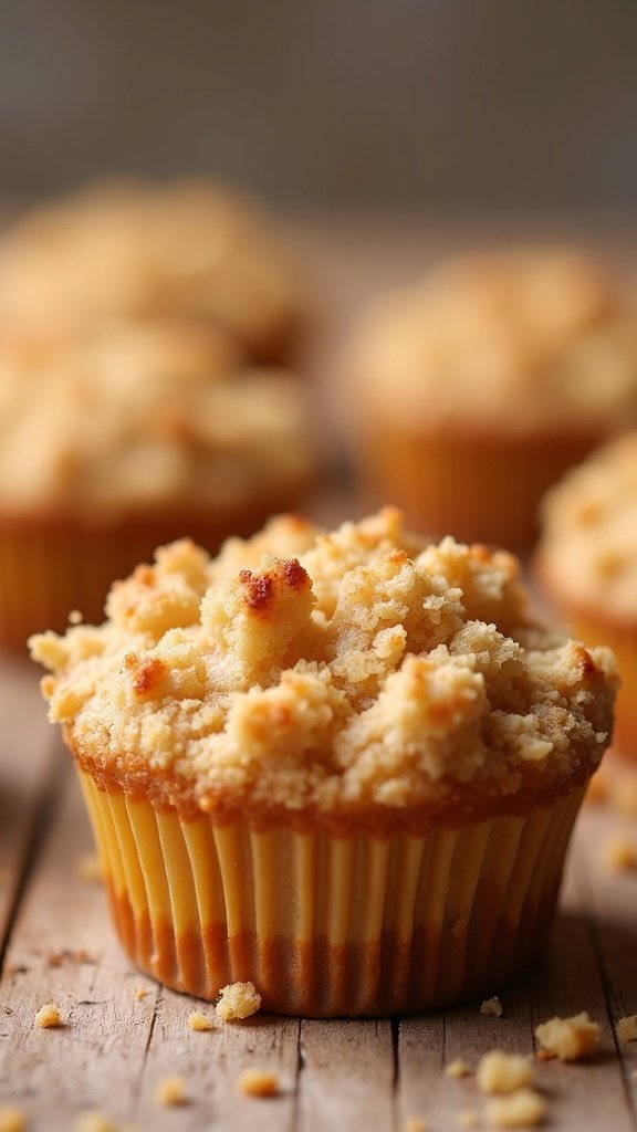 Caramel Apple Crumble Cups