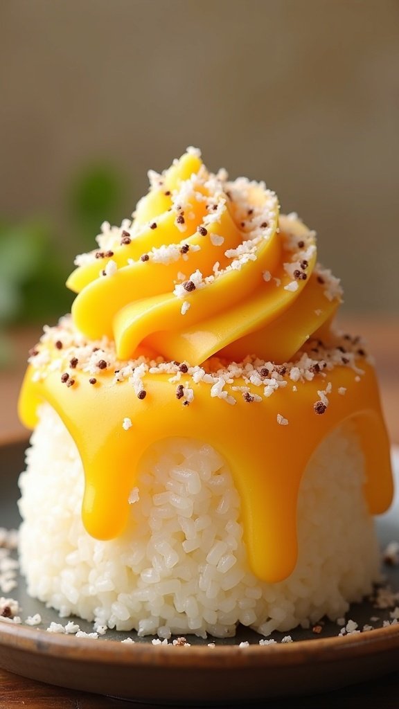 Coconut Mango Sticky Rice Treat