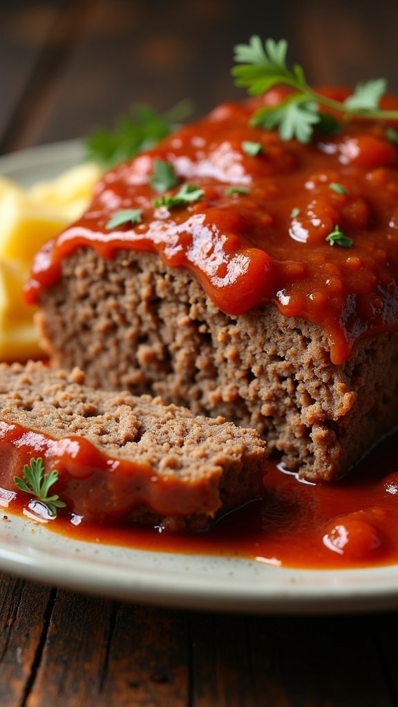 Comforting Ground Beef Meatloaf